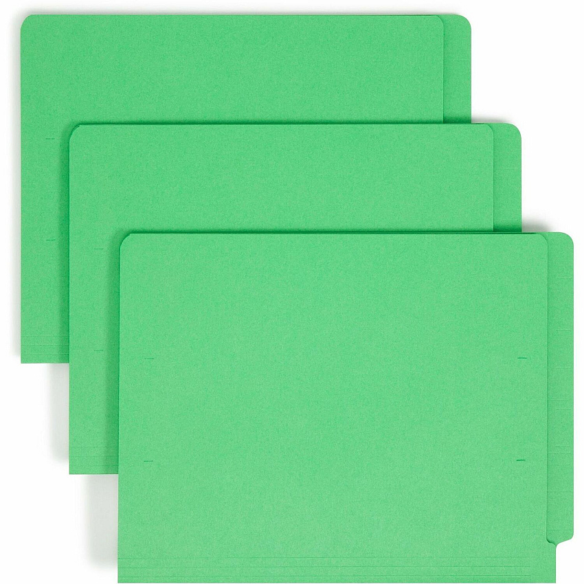 Smead Colored Straight Tab Cut Letter Recycled End Tab File Folder (SMD25110)