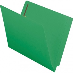 Smead Shelf-Master Straight Tab Cut Letter Recycled Fastener Folder (25140)