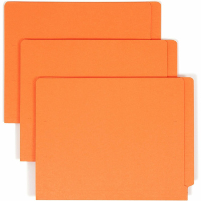 Smead Shelf-Master Straight Tab Cut Letter Recycled End Tab File Folder (25510)