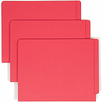 Smead Shelf-Master Straight Tab Cut Letter Recycled End Tab File Folder (SMD25710)
