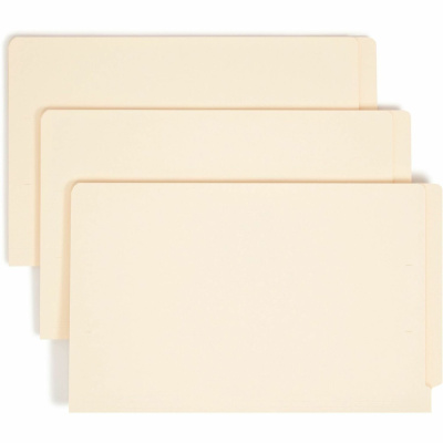 Smead Shelf-Master Straight Tab Cut Legal Recycled End Tab File Folder (27110)