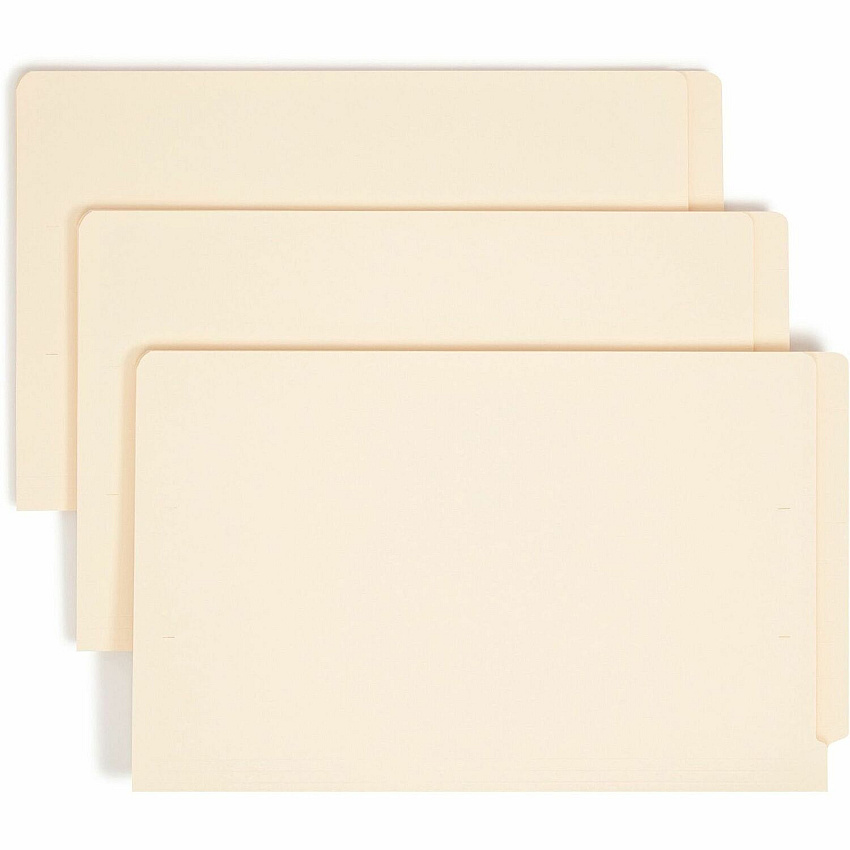 Smead Shelf-Master Straight Tab Cut Legal Recycled End Tab File Folder (SMD27110)