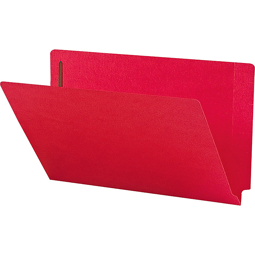 Smead Colored Straight Tab Cut Legal Recycled Fastener Folder (SMD28740)