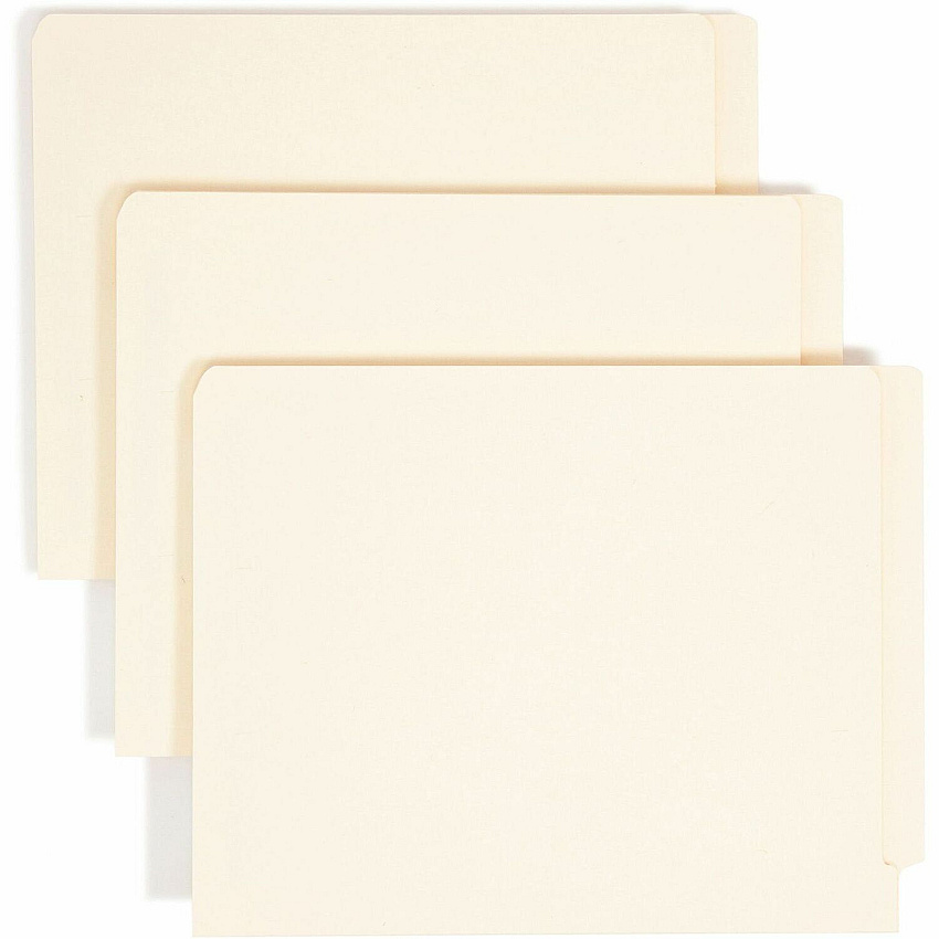 Smead Straight Tab Cut Letter Recycled Fastener Folder (SMD34115)