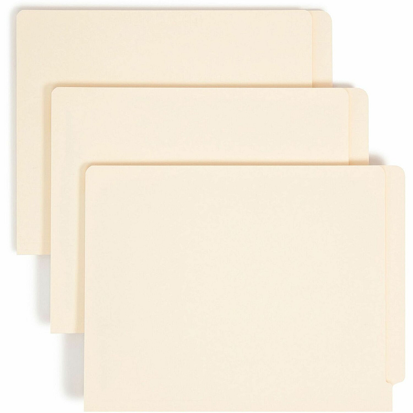 Smead Straight Tab Cut Letter Recycled Fastener Folder (SMD34215)