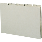 Smead 100% Recycled Filing Guides with Daily Indexing (52369)