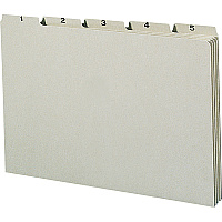 Smead 100% Recycled Filing Guides with Daily Indexing (SMD52369)