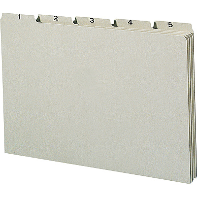 Smead 100% Recycled Filing Guides with Daily Indexing (SMD52369)