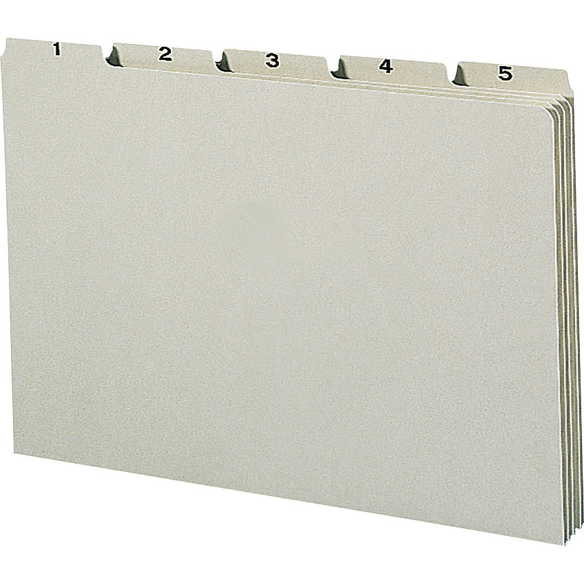 Smead 100% Recycled Filing Guides with Daily Indexing (SMD52369)