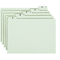 Smead 1/5 Tab Cut Legal Recycled Top Tab File Folder (SMD52376)