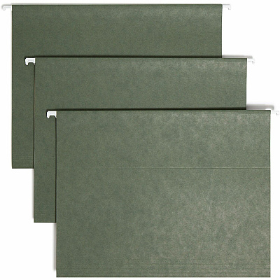 Smead 1/3 Tab Cut Letter Recycled Hanging Folder (SMD64035)