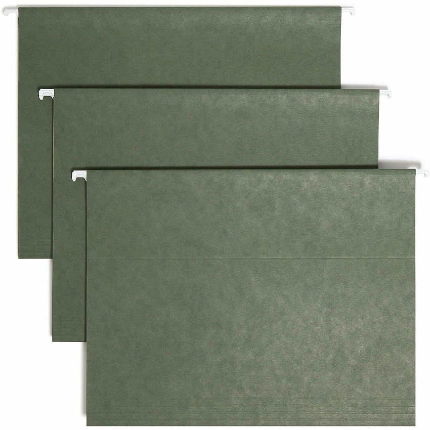 Smead 1/3 Tab Cut Letter Recycled Hanging Folder (SMD64035)
