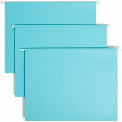 Smead Colored 1/5 Tab Cut Letter Recycled Hanging Folder (64058)