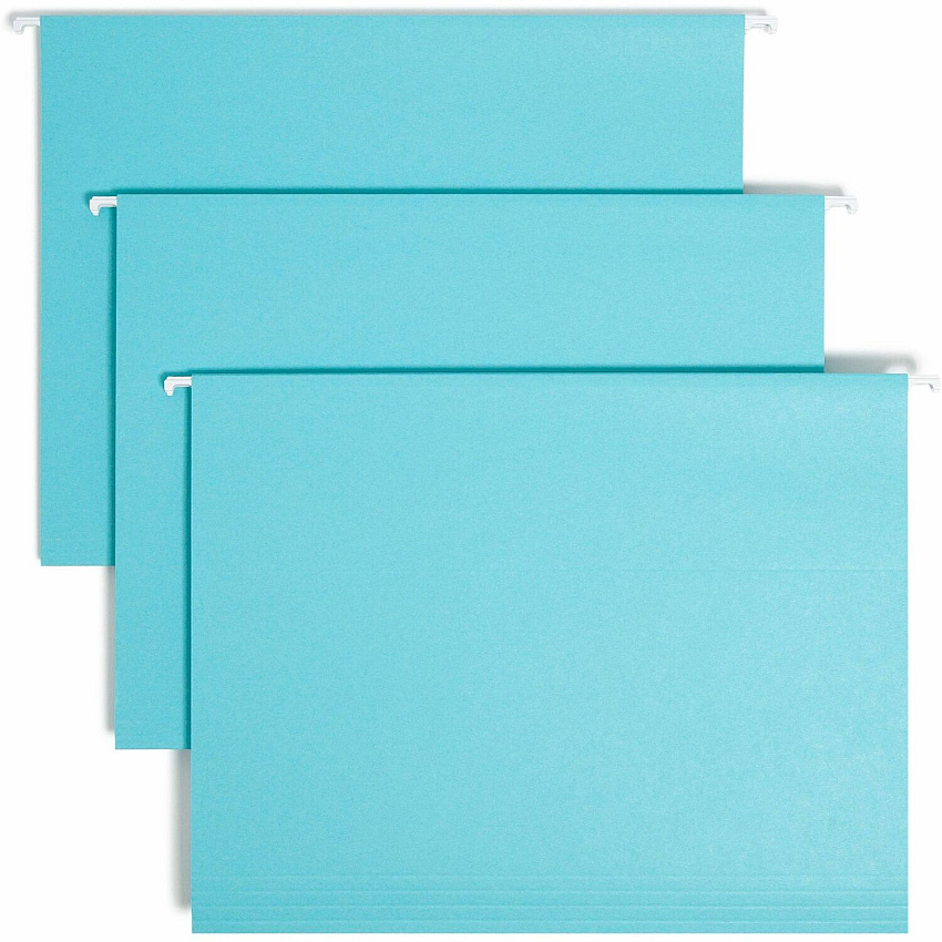 Smead Colored 1/5 Tab Cut Letter Recycled Hanging Folder (SMD64058)