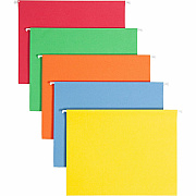 Smead Colored 1/5 Tab Cut Letter Recycled Hanging Folder (SMD64059)