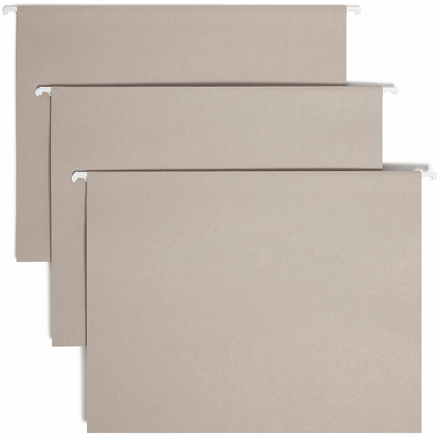 Smead Colored 1/5 Tab Cut Letter Recycled Hanging Folder (SMD64063)