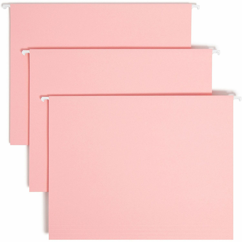 Smead Colored 1/5 Tab Cut Letter Recycled Hanging Folder (SMD64066)