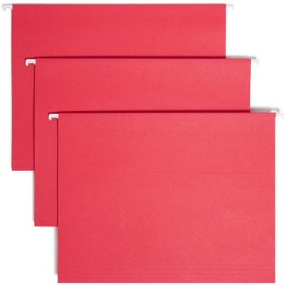 Smead Colored 1/5 Tab Cut Letter Recycled Hanging Folder (64067)