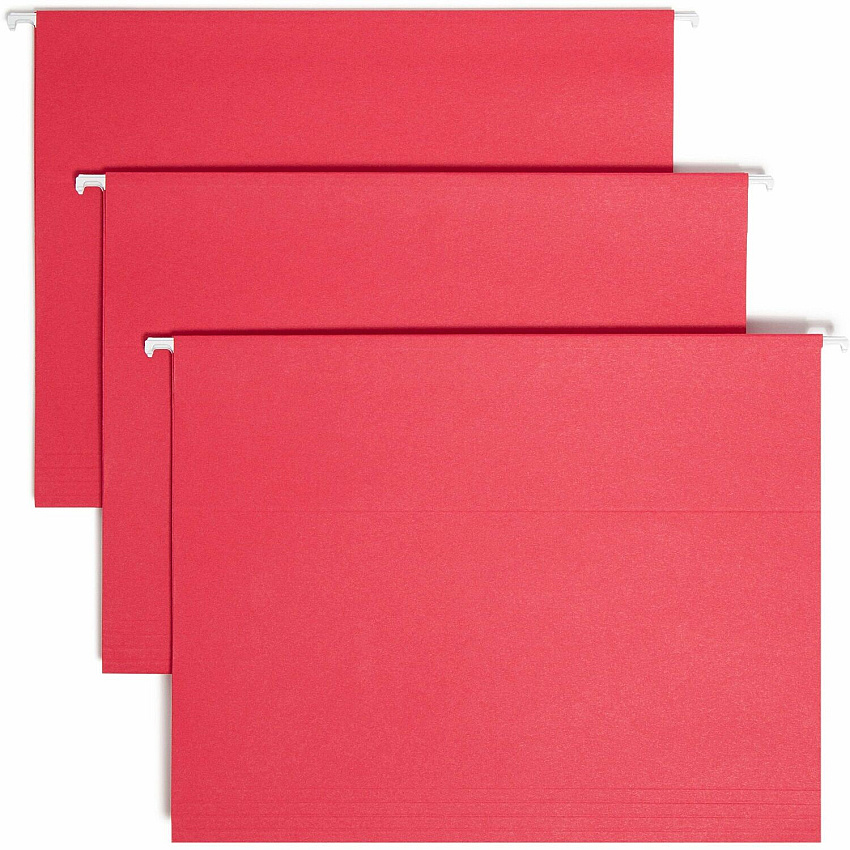 Smead Colored 1/5 Tab Cut Letter Recycled Hanging Folder (SMD64067)