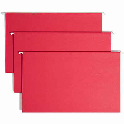 Smead Colored 1/5 Tab Cut Legal Recycled Hanging Folder (SMD64167)