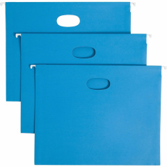 Smead 1/5 Tab Cut Letter Recycled Hanging Folder (64250)