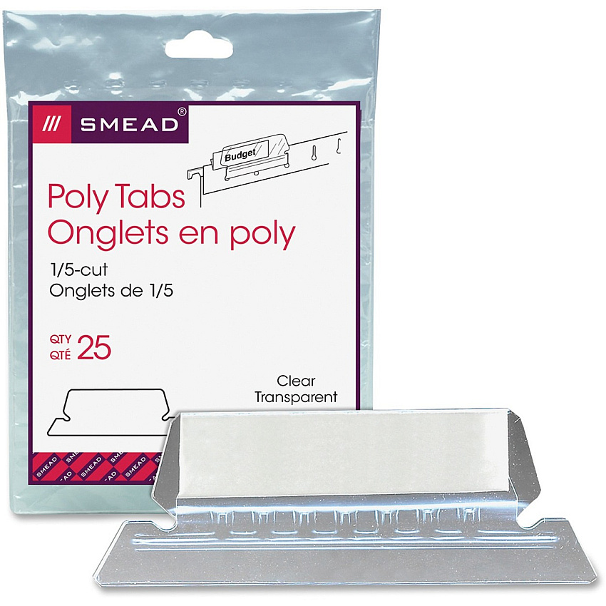 Smead Poly Tabs (SMD64600)