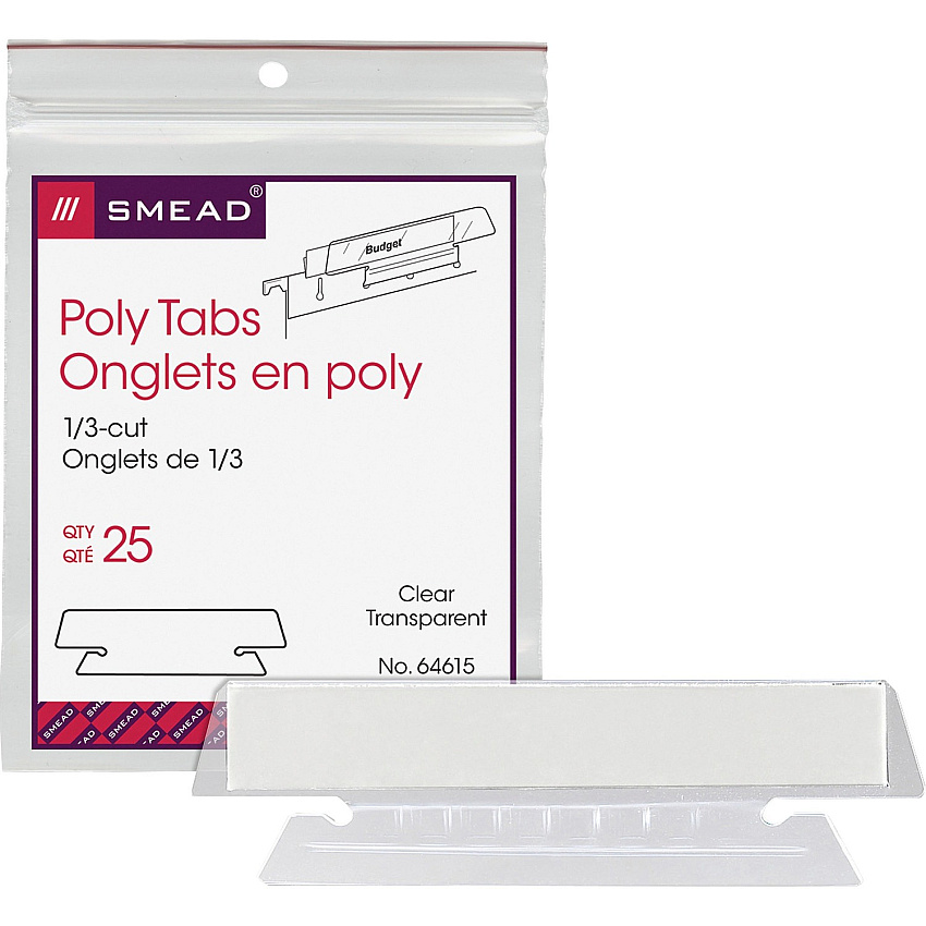 Smead Hanging Folder Tabs (SMD64615)