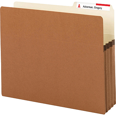Smead 2/5 Tab Cut Letter Recycled File Pocket (SMD73088)