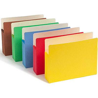 Smead Straight Tab Cut Letter Recycled File Pocket (SMD73892)