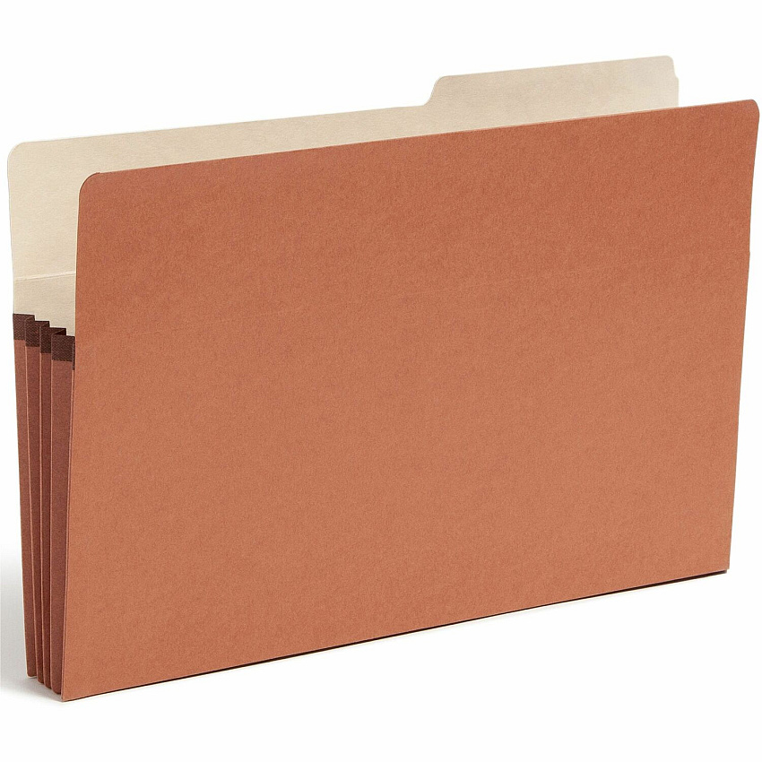 Smead 2/5 Tab Cut Legal Recycled File Pocket (SMD74088)