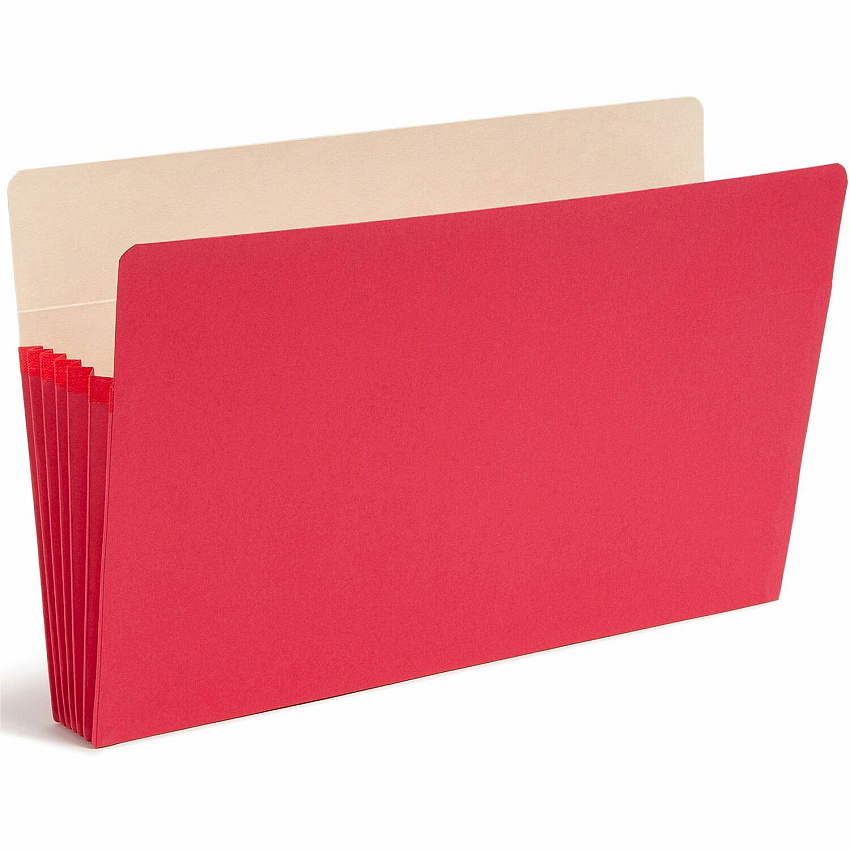Smead Colored Straight Tab Cut Legal Recycled File Pocket (SMD74241)