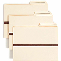 Smead Manila File Pockets with 2/5-Cut Tab (SMD75487)