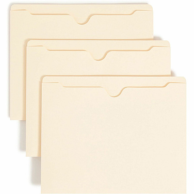 Smead Straight Tab Cut Letter Recycled File Jacket (SMD75500)