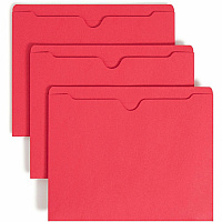 Smead Colored Straight Tab Cut Letter Recycled File Jacket (SMD75509)
