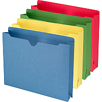 Smead Colored Straight Tab Cut Letter Recycled File Jacket (SMD75673)