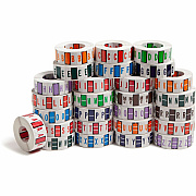 Smead BCCR Bar-Style Color-Coded Labels (SMD67070)