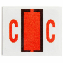 Smead BCCR Bar-Style Color-Coded Labels (67073)