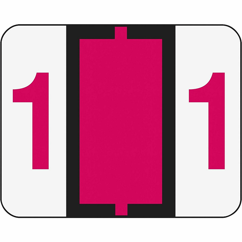 Smead BCCRN Bar-Style Color-Coded Labels (SMD67371)