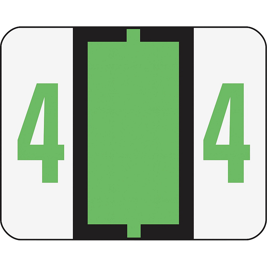 Smead BCCRN Bar-Style Color-Coded Labels (SMD67374)