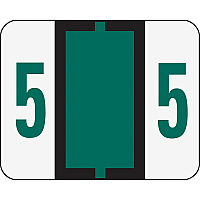 Smead BCCRN Bar-Style Color-Coded Labels (SMD67375)