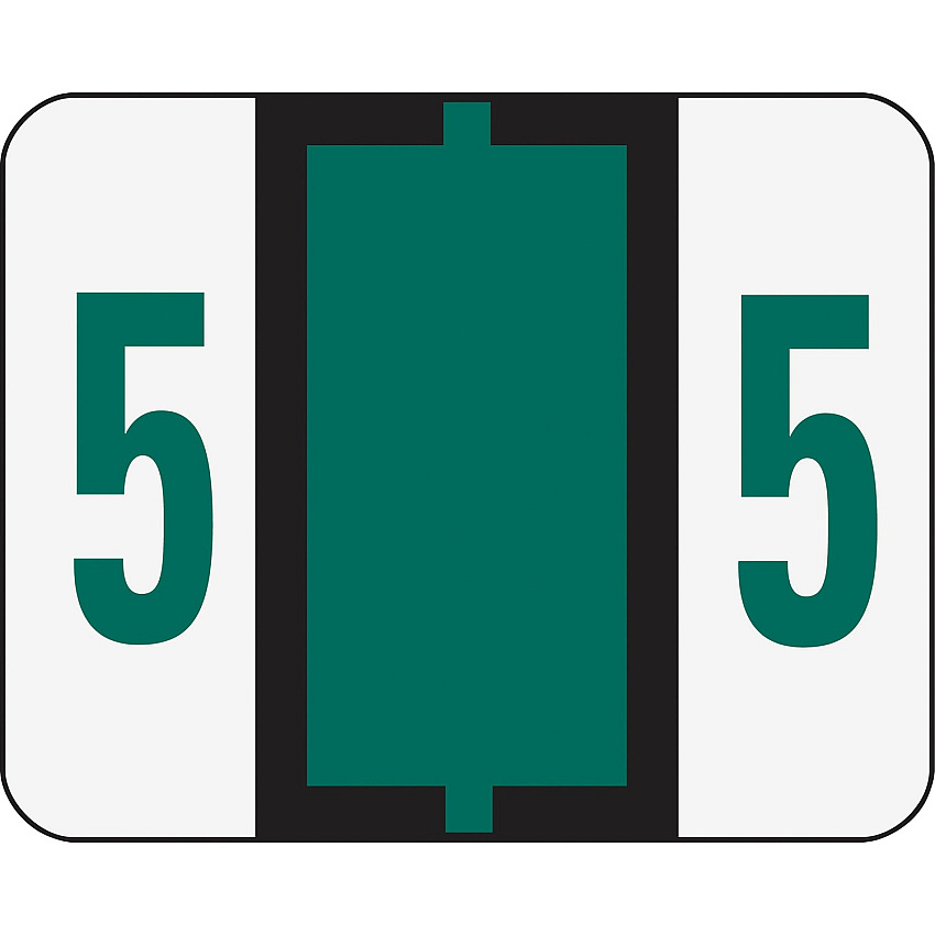 Smead BCCRN Bar-Style Color-Coded Labels (SMD67375)