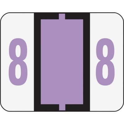 Smead BCCRN Bar-Style Color-Coded Labels (67378)