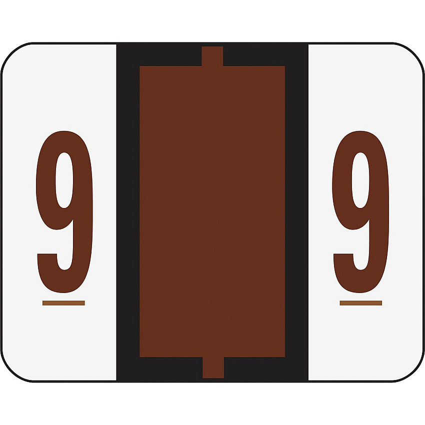 Smead BCCRN Bar-Style Color-Coded Labels (SMD67379)