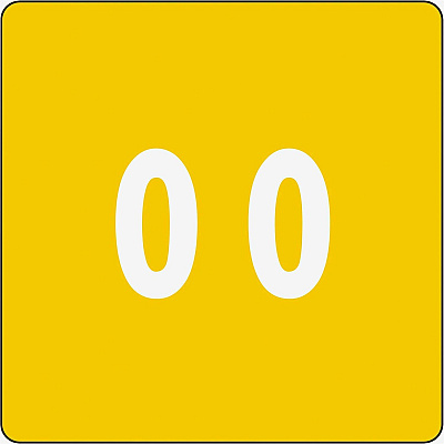 Smead DCC Color-Coded Numeric Labels (SMD67420)