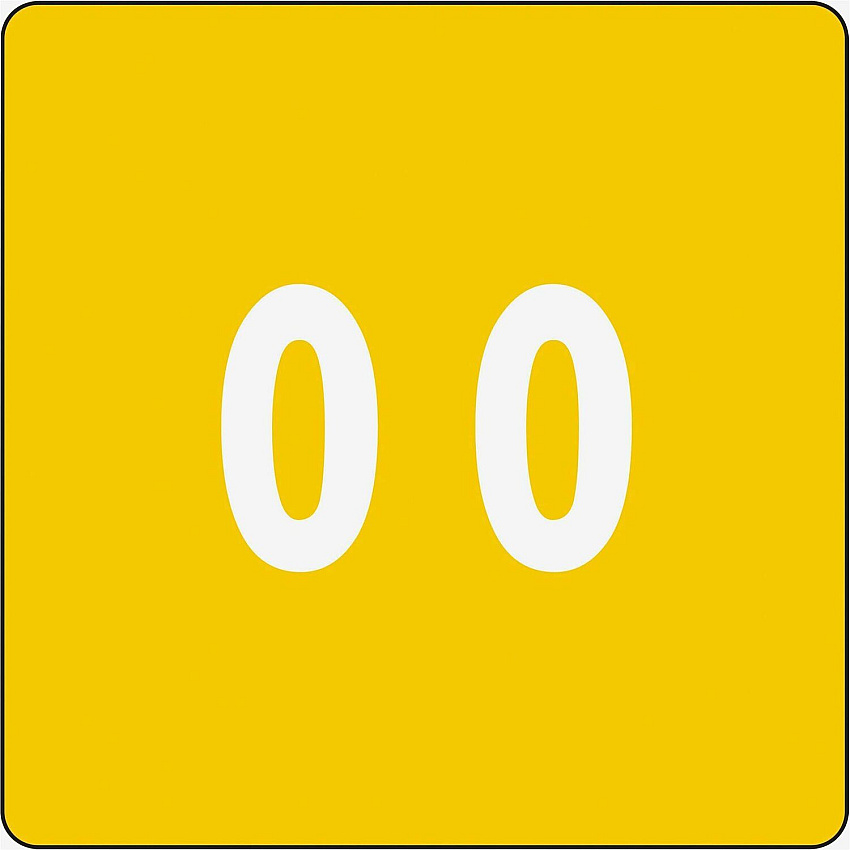 Smead DCC Color-Coded Numeric Labels (SMD67420)
