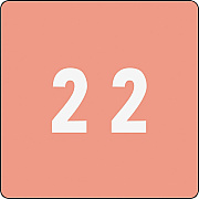 Smead DCC Color-Coded Numeric Labels (SMD67422)