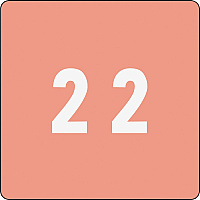 Smead DCC Color-Coded Numeric Labels (SMD67422)