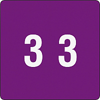 Smead DCC Color-Coded Numeric Labels (SMD67423)