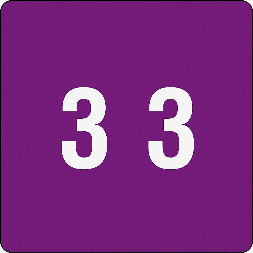 Smead DCC Color-Coded Numeric Labels (SMD67423)