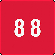 Smead DCC Color-Coded Numeric Labels (SMD67428)